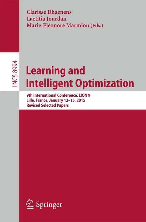 Cover of Learning and Intelligent Optimization