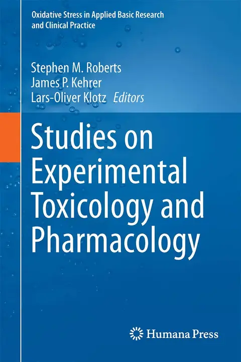 Cover of Studies on Experimental Toxicology and Pharmacology