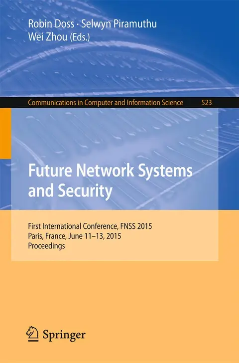 Cover of Future Network Systems and Security