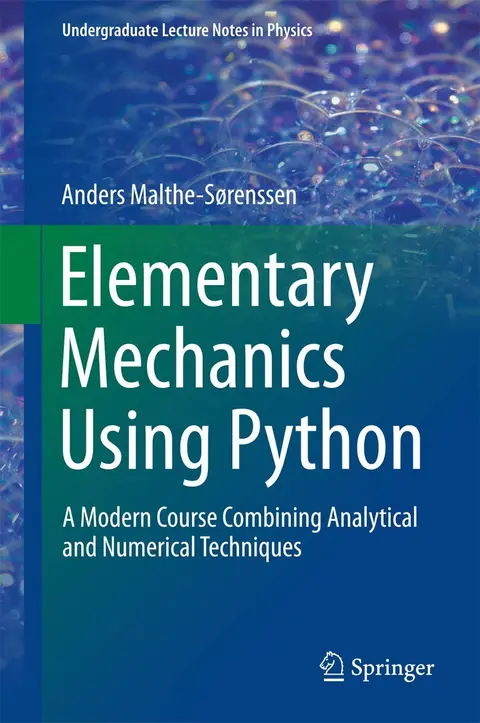 Cover of Elementary Mechanics Using Python