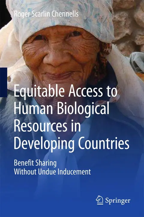 Cover of Equitable Access to Human Biological Resources in Developing Countries