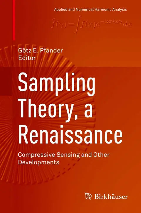 Cover of Sampling Theory, a Renaissance
