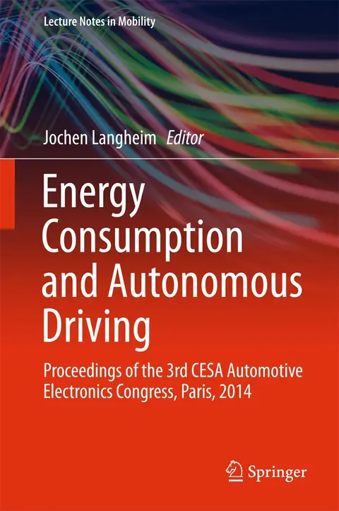 Cover of Energy Consumption and Autonomous Driving