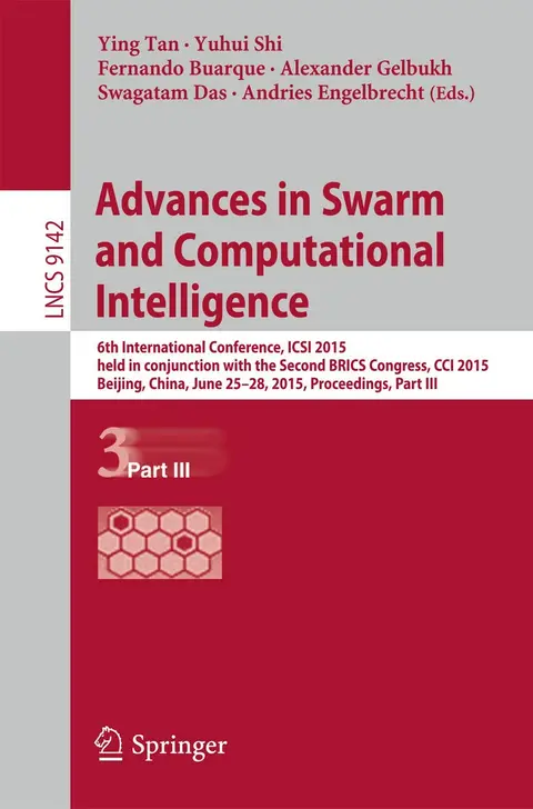 Cover of Advances in Swarm and Computational Intelligence