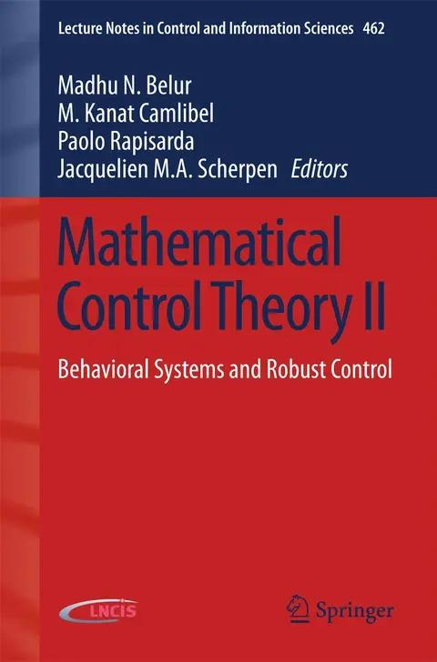 Cover of Mathematical Control Theory II