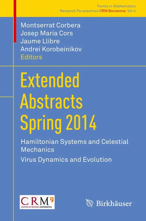 Cover of Extended Abstracts Spring 2014