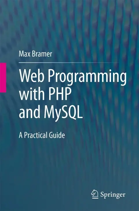 Cover of Web Programming with PHP and MySQL