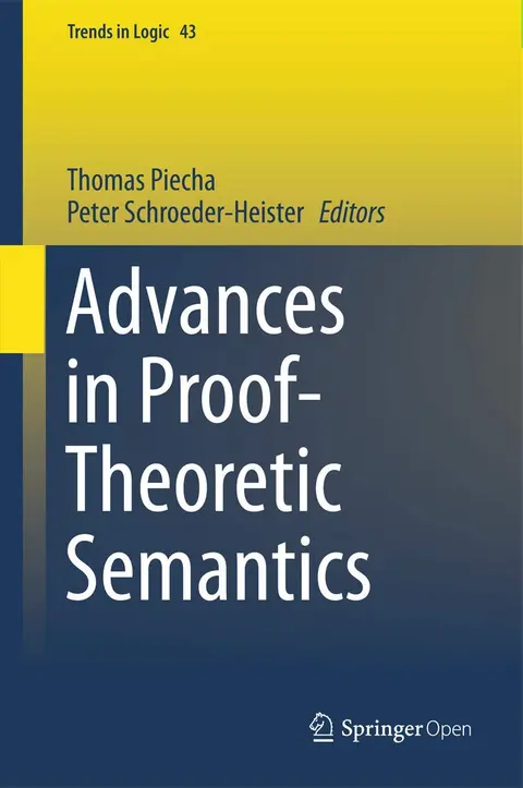 Cover of Advances in Proof-Theoretic Semantics