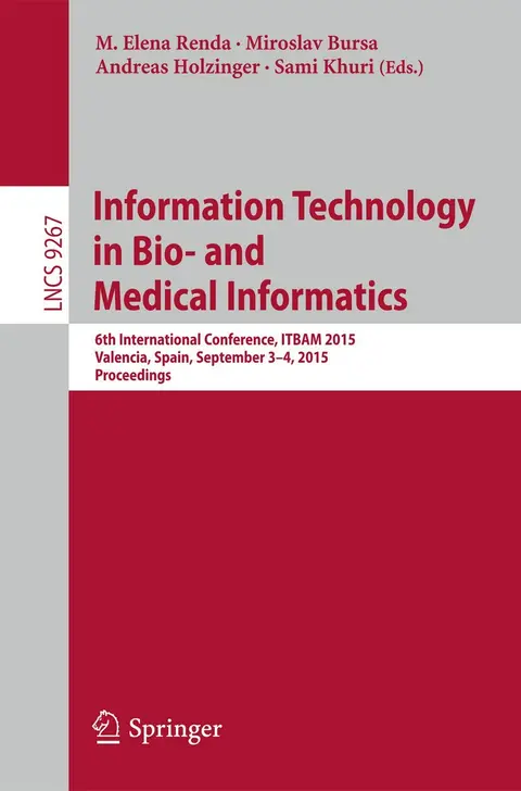 Cover of Information Technology in Bio- and Medical Informatics