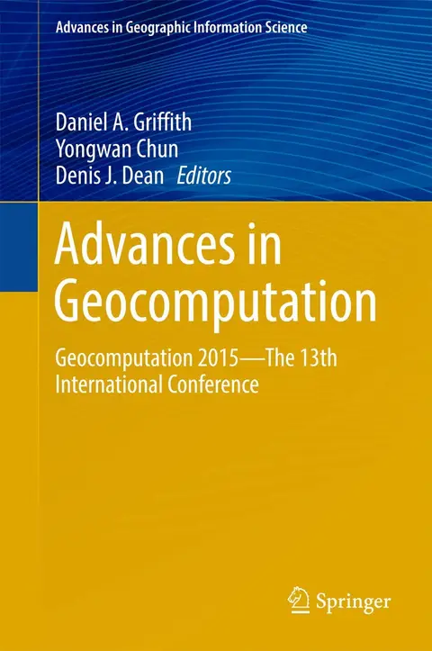 Cover of Advances in Geocomputation