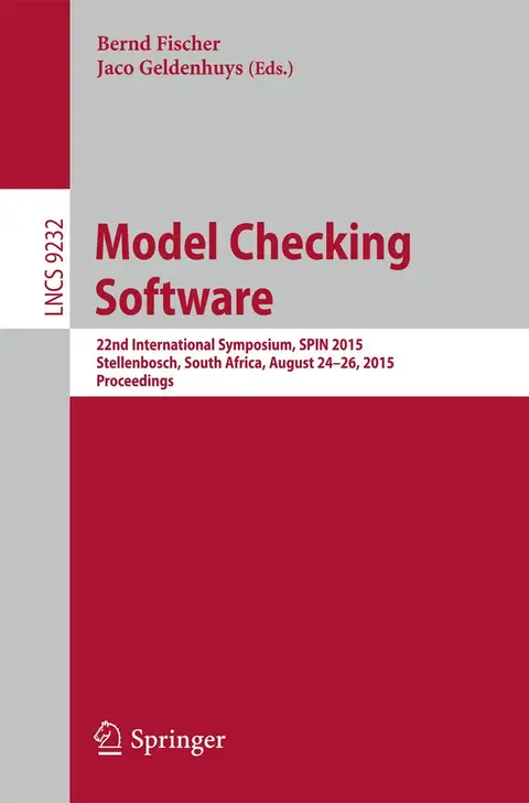 Cover of Model Checking Software