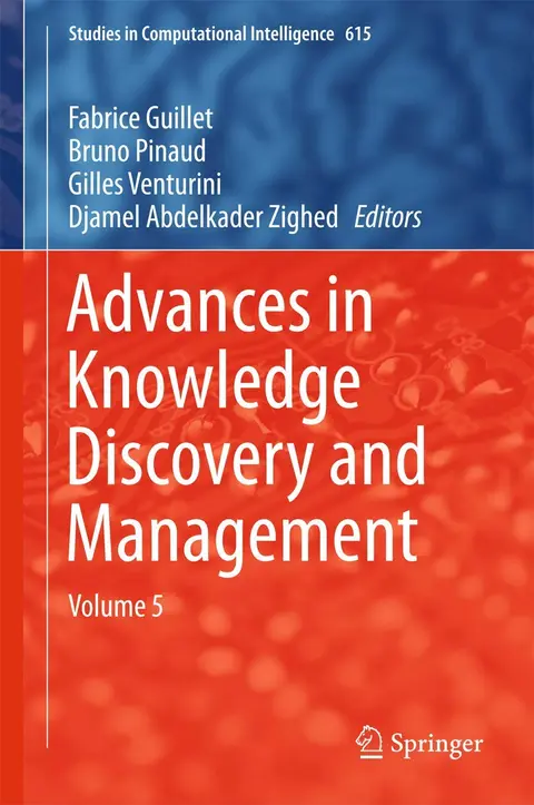 Cover of Advances in Knowledge Discovery and Management