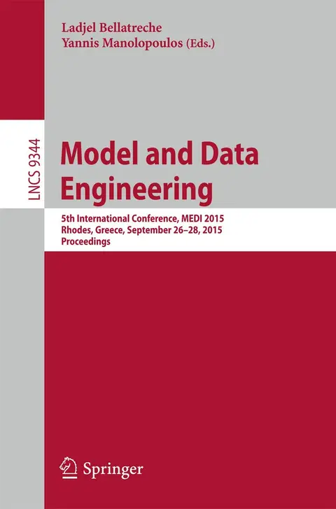 Cover of Model and Data Engineering