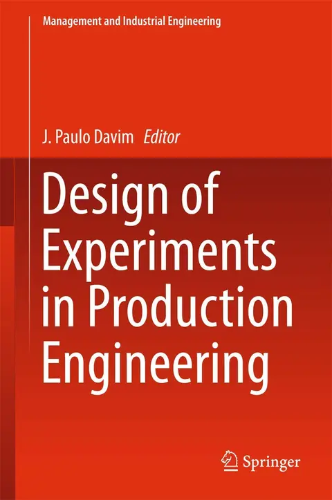 Cover of Design of Experiments in Production Engineering