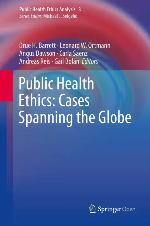 Cover of Public Health Ethics