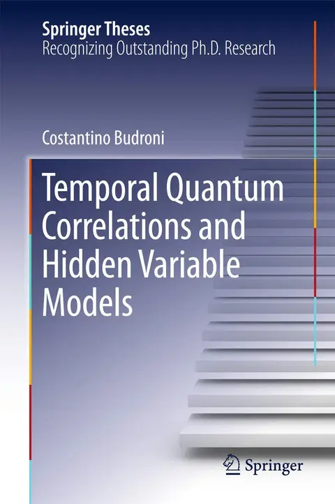 Cover of Temporal Quantum Correlations and Hidden Variable Models