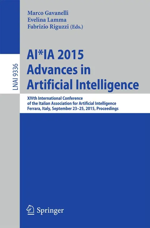 Cover of Ai*ia 2015 Advances in Artificial Intelligence
