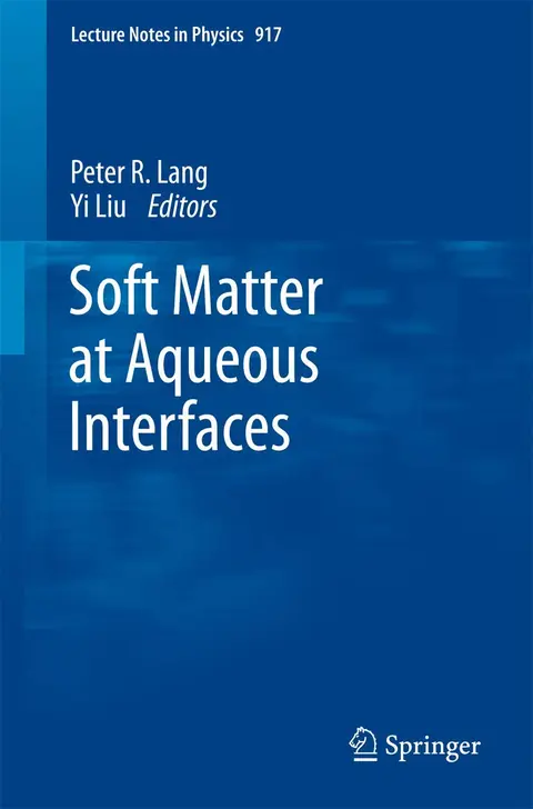Cover of Soft Matter at Aqueous Interfaces