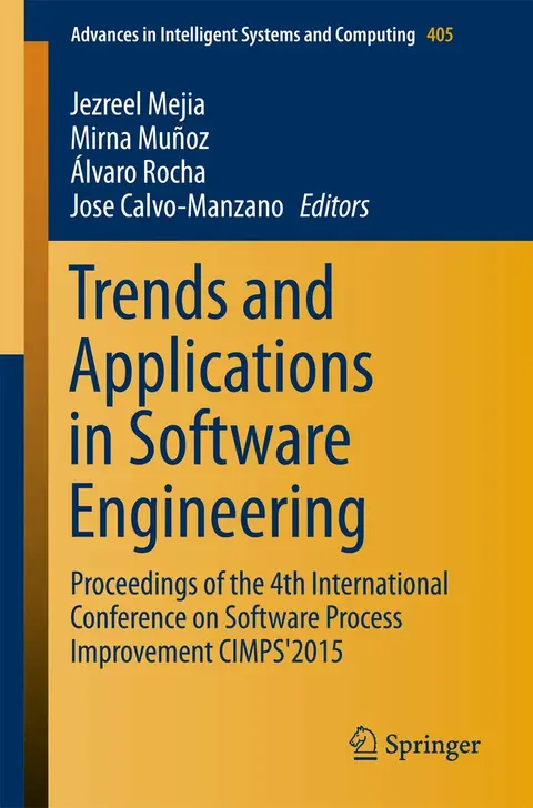 Cover of Trends and Applications in Software Engineering