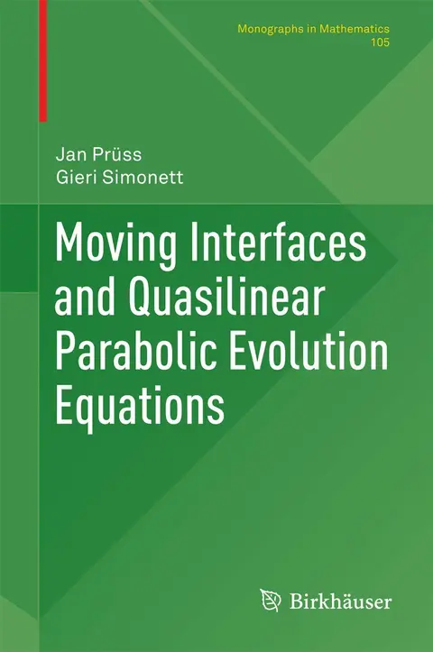 Cover of Moving Interfaces and Quasilinear Parabolic Evolution Equations
