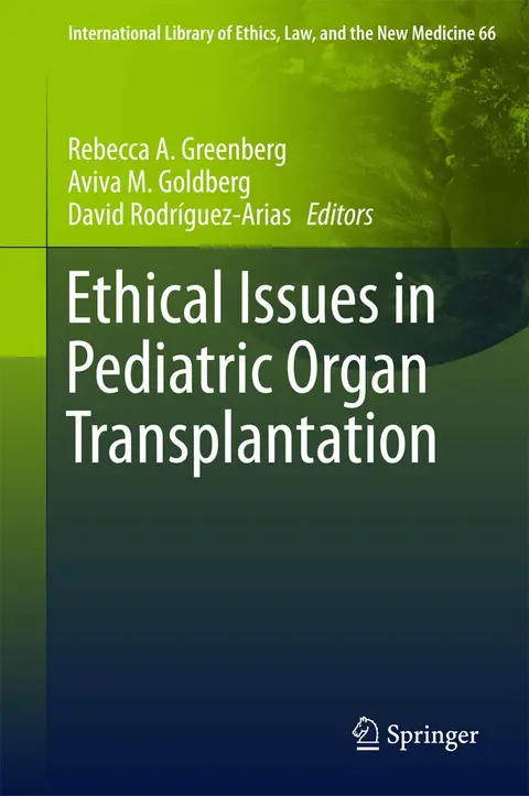 Cover of Ethical Issues in Pediatric Organ Transplantation