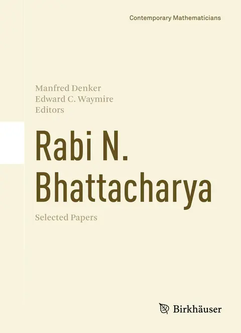 Cover of Rabi N. Bhattacharya