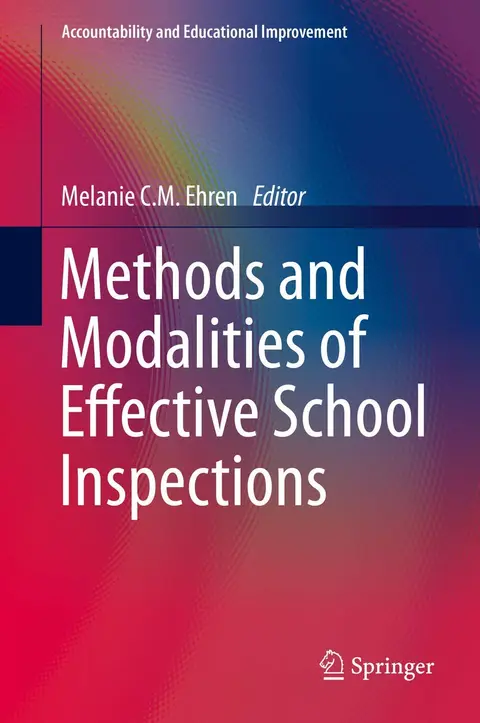 Cover of Methods and Modalities of Effective School Inspections