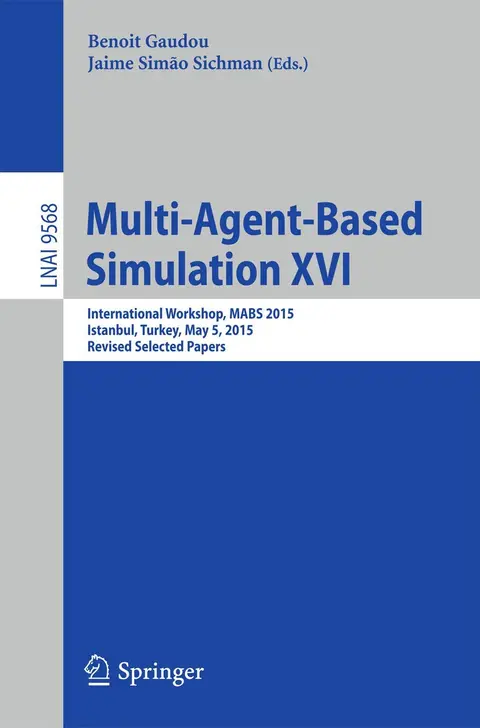 Cover of Multi-agent Based Simulation XVI