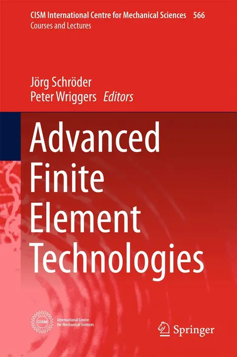 Cover of Advanced Finite Element Technologies