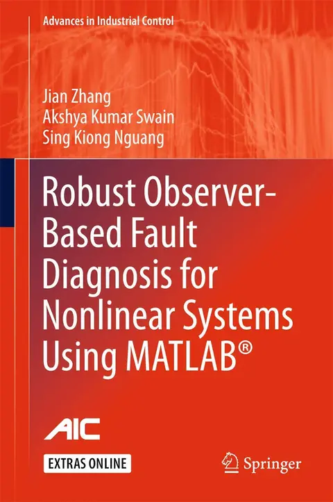 Cover of Robust Observer-Based Fault Diagnosis for Nonlinear Systems Using MATLAB®