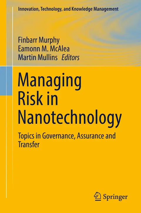 Cover of Managing Risk in Nanotechnology