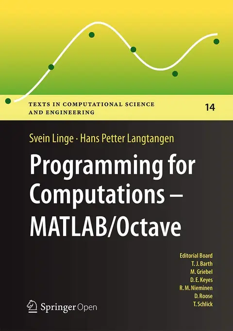 Cover of Programming for Computations - Matlab/Octave