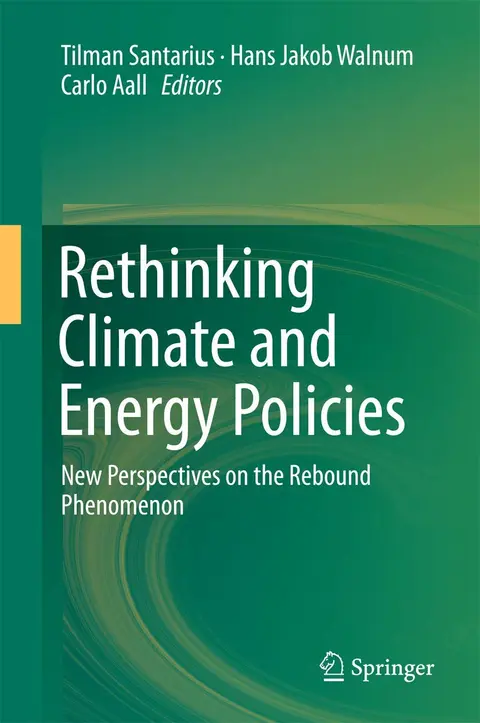 Cover of Rethinking Climate and Energy Policies