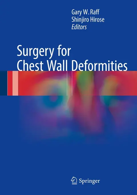 Cover of Surgery for Chest Wall Deformities