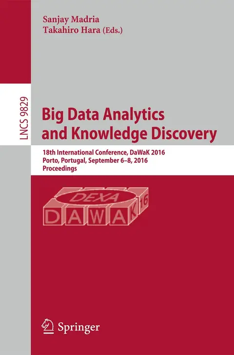 Cover of Big Data Analytics and Knowledge Discovery