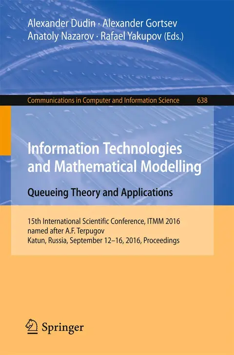 Cover of Information Technologies and Mathematical Modelling