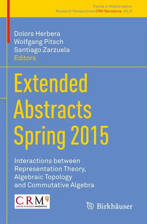 Cover of Extended Abstracts Spring 2015