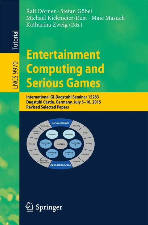 Cover of Entertainment Computing and Serious Games