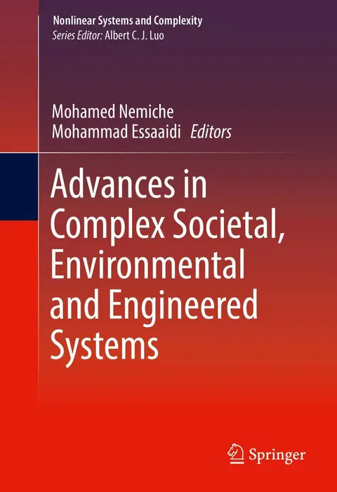 Cover of Advances in Complex Societal, Environmental and Engineered Systems