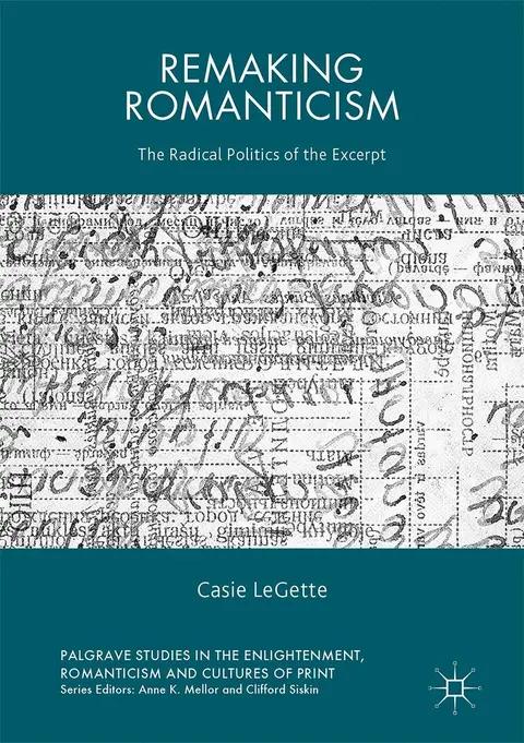 Cover of Remaking Romanticism
