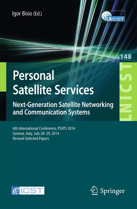 Cover of Personal Satellite Services. Next-Generation Satellite Networking and Communication Systems