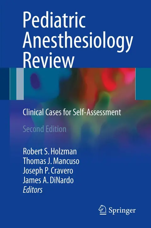 Cover of Pediatric Anesthesiology Review