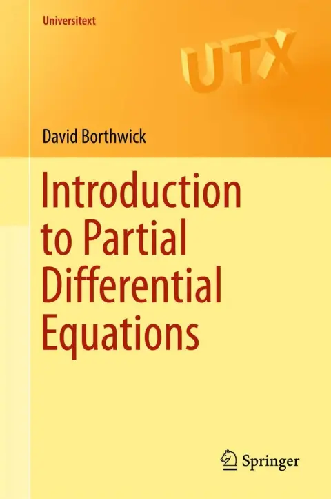 Cover of Introduction to Partial Differential Equations (Hb 2016)