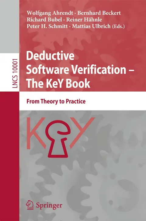 Cover of Deductive Software Verification