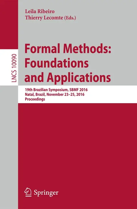 Cover of Formal Methods