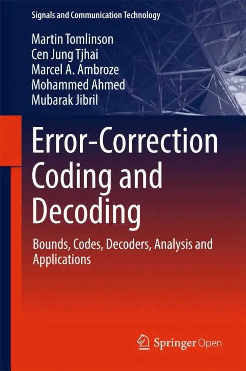 Cover of Error-Correction Coding and Decoding