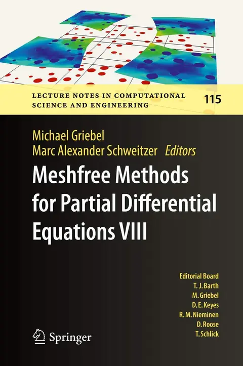Cover of Meshfree Methods for Partial Differential Equations VIII