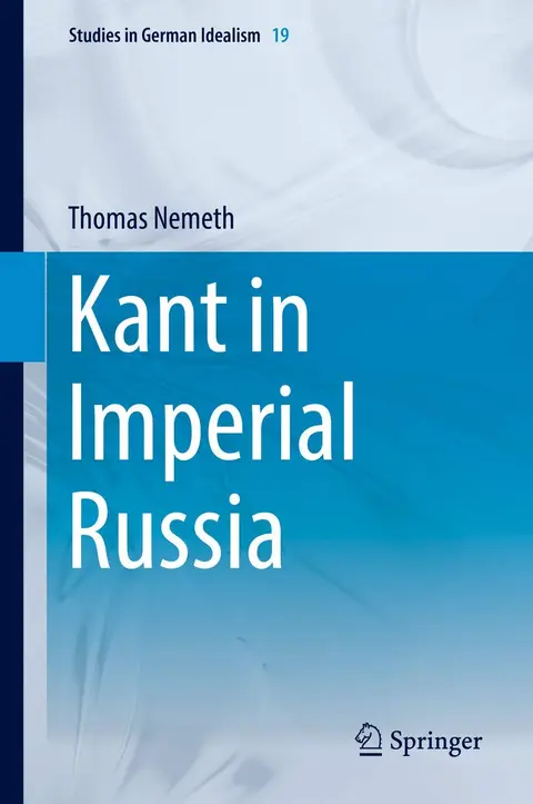 Cover of Kant in Imperial Russia