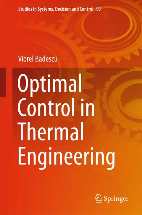 Cover of Optimal Control in Thermal Engineering