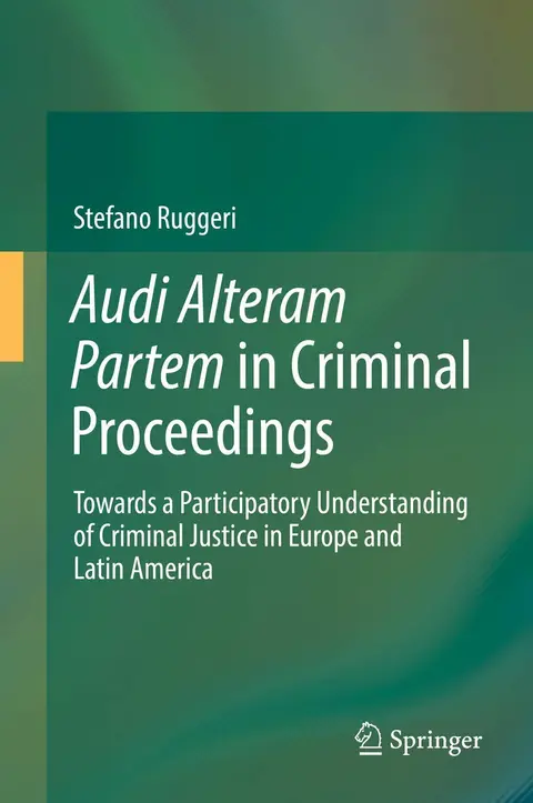 Cover of Audi Alteram Partem in Criminal Proceedings